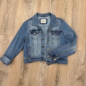 Classic Blue Denim Jean Jacket